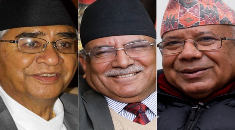 देउवा, प्रचण्ड र नेपालबीच भेटवार्ता, के विषयमा भयो छलफल ? 